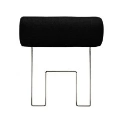 Loftscape Canapé d'angle Silvano - Tissu noir - Méridienne à gauche (vue de face) Sans appui-tête -Canapés Soldes Magasin ecksofa silvano webstoff schwarz longchair davorstehend links 514176