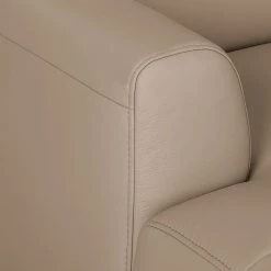 Fredriks Canapé d'angle Sisto I - Cappuccino - Méridienne courte à gauche (vue de face) -Canapés Soldes Magasin ecksofa sisto i echtleder longchair davorstehend links cappuccino 3607425