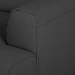 Fredriks Canapé d'angle Sisto II - Anthracite - Méridienne courte à gauche (vue de face) -Canapés Soldes Magasin ecksofa sisto ii echtleder longchair davorstehend links anthrazit 3609137