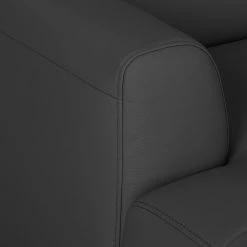 Fredriks Canapé d'angle Sisto II - Anthracite - Méridienne courte à gauche (vue de face) -Canapés Soldes Magasin ecksofa sisto ii echtleder longchair davorstehend links anthrazit 3609141