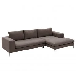 Fredriks Canapé d'angle Streaky Bay - Sable vintage - Méridienne courte à droite (vue de face) - Sans repose-pieds