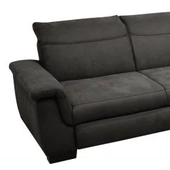 Ars Natura Canapé d'angle Sunny Corner - Tissu structuré - Gris marron - Méridienne longue à droite (vue de face) - Appui-tête réglable 11 Ars Natura Canapé d'angle Sunny Corner - Tissu structuré - Gris marron - Méridienne longue à droite (vue de face) - Appui-tête réglable -Canapés Soldes Magasin ecksofa sunny corner strukturstoff ottomane davorstehend rechts ohne schlaffunktion braungrau 4600140