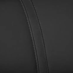 Loftscape Canapé d'angle Tuja - Noir - Méridienne courte à gauche (vue de face) -Canapés Soldes Magasin ecksofa tuja kunstleder longchair ottomane davorstehend links schwarz 1954878