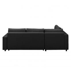Fredriks Canapé d'angle Upwell (convertible) - Tissu structuré -Canapés Soldes Magasin ecksofa upwell mit schlaffunktion strukturstoff ottomane davorstehend links anthrazit 5050796