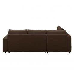 Fredriks Canapé d'angle Upwell (convertible) - Tissu structuré -Canapés Soldes Magasin ecksofa upwell mit schlaffunktion strukturstoff ottomane davorstehend links kokosnuss braun 5050636