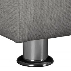 Fredriks Canapé d'angle Upwell (convertible) - Tissu structuré -Canapés Soldes Magasin ecksofa upwell mit schlaffunktion strukturstoff ottomane davorstehend links platin 5050732