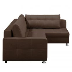 Fredriks Canapé d'angle Upwell (convertible) - Tissu structuré -Canapés Soldes Magasin ecksofa upwell mit schlaffunktion strukturstoff ottomane davorstehend rechts kokosnuss braun 5050920