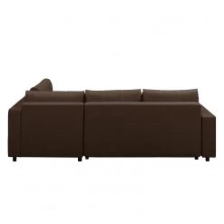 Fredriks Canapé d'angle Upwell (convertible) - Tissu structuré -Canapés Soldes Magasin ecksofa upwell mit schlaffunktion strukturstoff ottomane davorstehend rechts kokosnuss braun 5050932