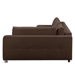 Fredriks Canapé d'angle Upwell (convertible) - Tissu structuré -Canapés Soldes Magasin ecksofa upwell mit schlaffunktion strukturstoff ottomane davorstehend rechts kokosnuss braun 5050936