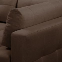 Fredriks Canapé d'angle Upwell (convertible) - Tissu structuré -Canapés Soldes Magasin ecksofa upwell mit schlaffunktion strukturstoff ottomane davorstehend rechts kokosnuss braun 5050948