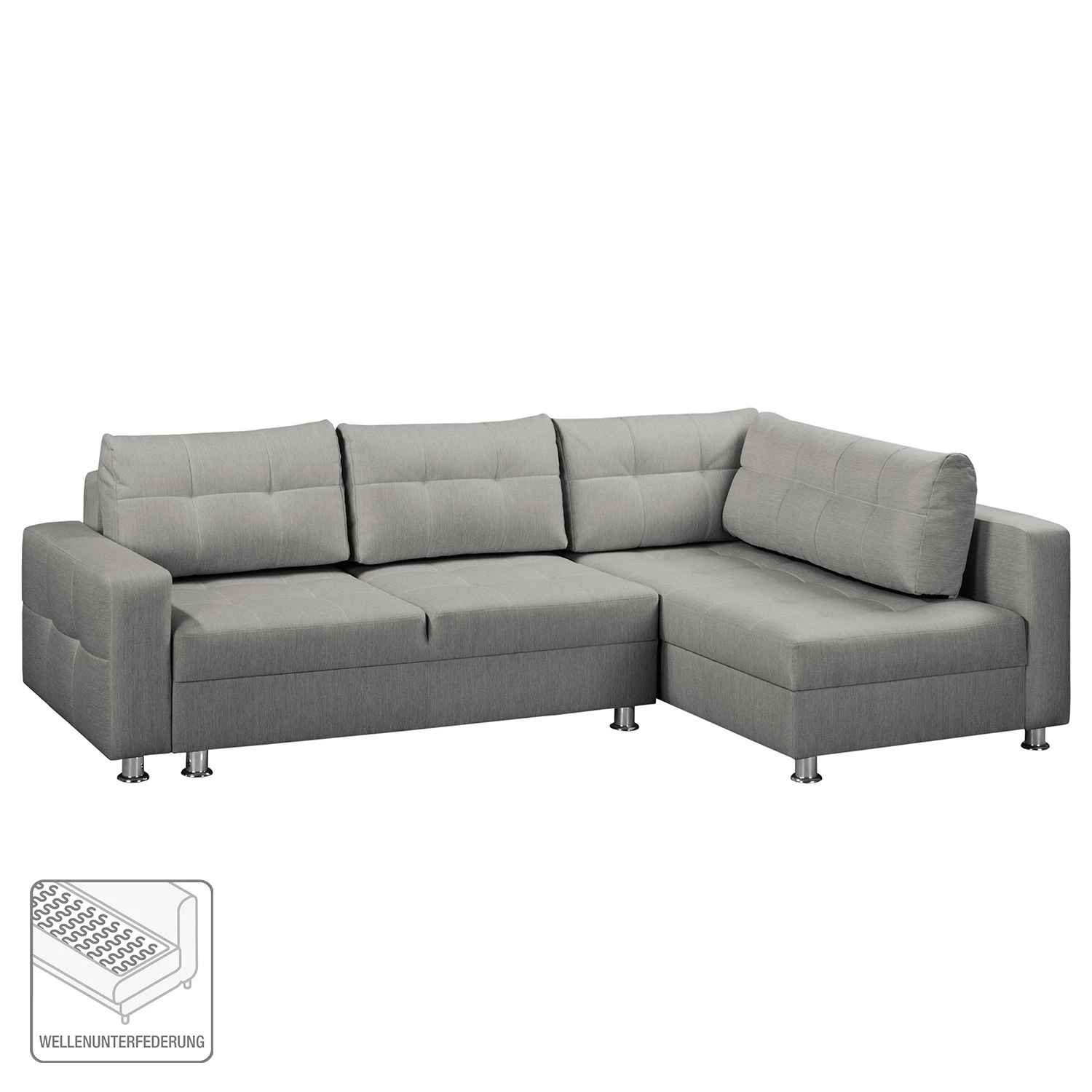 Fredriks Canapé d'angle Upwell (convertible) - Tissu structuré 2 Fredriks Canapé d'angle Upwell (convertible) - Tissu structuré – Image 2