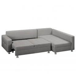 Fredriks Canapé d'angle Upwell (convertible) - Tissu structuré 19 Fredriks Canapé d'angle Upwell (convertible) - Tissu structuré -Canapés Soldes Magasin ecksofa upwell mit schlaffunktion strukturstoff ottomane davorstehend rechts platin 5050972