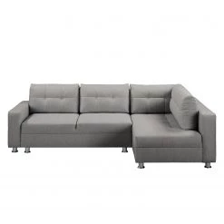 Fredriks Canapé d'angle Upwell (convertible) - Tissu structuré 21 Fredriks Canapé d'angle Upwell (convertible) - Tissu structuré -Canapés Soldes Magasin ecksofa upwell mit schlaffunktion strukturstoff ottomane davorstehend rechts platin 5050976