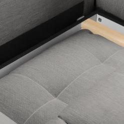 Fredriks Canapé d'angle Upwell (convertible) - Tissu structuré 31 Fredriks Canapé d'angle Upwell (convertible) - Tissu structuré -Canapés Soldes Magasin ecksofa upwell mit schlaffunktion strukturstoff ottomane davorstehend rechts platin 5051012