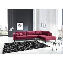 Jack & Alice Canapé d'angle Venus Bay - Bordeaux - Méridienne longue à droite (vue de face) 7 Jack & Alice Canapé d'angle Venus Bay - Bordeaux - Méridienne longue à droite (vue de face) -Canapés Soldes Magasin ecksofa venus bay samt ottomane davorstehend rechts bordeaux 4835200