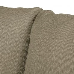 Roomscape Canapé d'angle Zechin (avec rallonge) - Latte macchiatto - Méridienne longue à droite (vue de face) -Canapés Soldes Magasin ecksofa zechin mit schlaffunktion webstoff ottomane davorstehend rechts latte macchiato 4193276