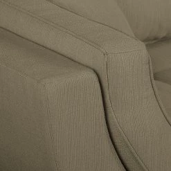 Roomscape Canapé d'angle Zechin (avec rallonge) - Latte macchiatto - Méridienne longue à droite (vue de face) -Canapés Soldes Magasin ecksofa zechin mit schlaffunktion webstoff ottomane davorstehend rechts latte macchiato 4193284