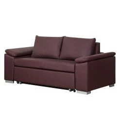 Mooved Canapé convertible Latina IX - Aubergine - Largeur : 210 cm