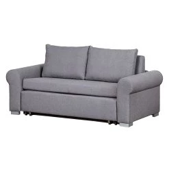 Mooved Canapé convertible Latina IV - Gris - Largeur : 165 cm
