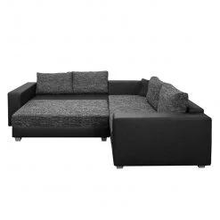Fredriks Canapé d'angle Dublin I (convertible) - Noir / Anthracite - Largeur : 254 cm -Canapés Soldes Magasin neuanlage 1406559
