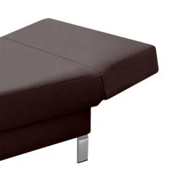 Loftscape Méridienne Athmos (convertible) - Marron chocolat - Accoudoir monté à droite (vu de face) -Canapés Soldes Magasin recamiere athmos mit schlaffunktion kunstleder armlehne davorstehend rechts schokoladenbraun 1720430