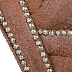 Ars manufacti Méridienne Benavente - Aspect vieux cuir marron - Accoudoir à gauche (vue de face) 20 Ars manufacti Méridienne Benavente - Aspect vieux cuir marron - Accoudoir à gauche (vue de face) -Canapés Soldes Magasin recamiere benavente antiklederlook braun armlehne davorstehend links 406832