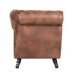 Ars manufacti Méridienne Benavente - Aspect vieux cuir marron - Accoudoir à gauche (vue de face) 15 Ars manufacti Méridienne Benavente - Aspect vieux cuir marron - Accoudoir à gauche (vue de face) -Canapés Soldes Magasin recamiere benavente antiklederlook braun armlehne davorstehend links 406863