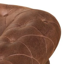 Ars manufacti Méridienne Benavente - Aspect vieux cuir marron - Accoudoir à droite (vue de face) -Canapés Soldes Magasin recamiere benavente antiklederlook braun armlehne davorstehend rechts 406256