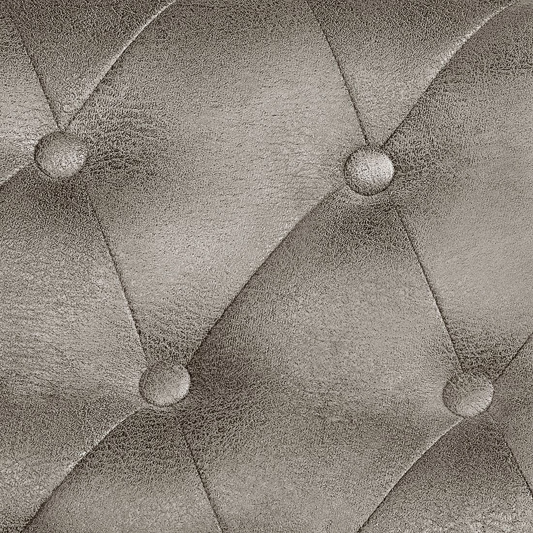 Ars manufacti Méridienne Benavente - Aspect vieux cuir argenté - Accoudoir à droite (vue de face) 10 Ars manufacti Méridienne Benavente - Aspect vieux cuir argenté - Accoudoir à droite (vue de face) – Image 10