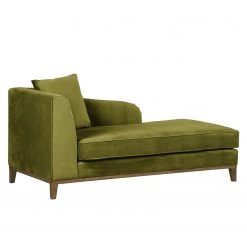 Jack & Alice Récamière Blomma - Velours vert olive - Accoudoir à gauche (vue de face) - Noyer 15 Jack & Alice Récamière Blomma - Velours vert olive - Accoudoir à gauche (vue de face) - Noyer -Canapés Soldes Magasin recamiere blomma samtstoff olivgruen armlehne davorstehend links nussbaum 3671193