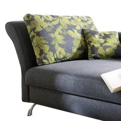 Fredriks Méridienne Habay (convertible) - Accoudoir monté à gauche (vu de face) -Canapés Soldes Magasin recamiere habay mit schlaffunktion webstoff armlehne davorstehend links 1720998