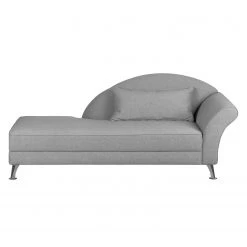 Loftscape Méridienne Kendale II - Gris - Accoudoir monté à droite (vu de face) -Canapés Soldes Magasin recamiere kendale ii webstoff armlehne davorstehend rechts grau 2707598