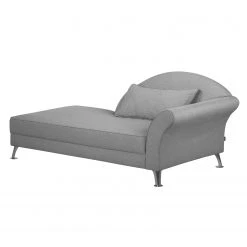 Loftscape Méridienne Kendale II - Gris - Accoudoir monté à droite (vu de face) -Canapés Soldes Magasin recamiere kendale ii webstoff armlehne davorstehend rechts grau 2707614