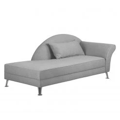 Loftscape Méridienne Kendale II - Gris - Accoudoir monté à droite (vu de face)