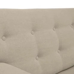 Tom Tailor Méridienne Nordic Chic - Tissu TUS : 1 ecru - Accoudoir monté à gauche (vu de face) -Canapés Soldes Magasin recamiere lanipa webstoff armlehne davorstehend links kaschmir 4217776