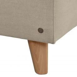 Tom Tailor Méridienne Nordic Chic - Tissu TUS : 1 ecru - Accoudoir monté à gauche (vu de face) -Canapés Soldes Magasin recamiere lanipa webstoff armlehne davorstehend rechts kaschmir 4217576