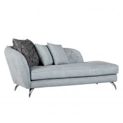 Velvet Studio Méridienne Leeman - Accoudoir monté à gauche (vu de face)