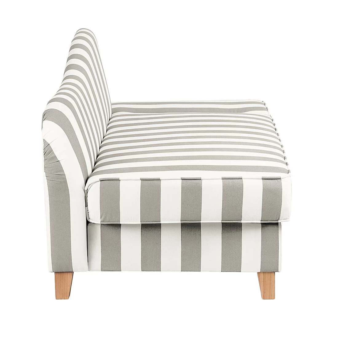 Maison Belfort Récamière Revel I - Gris - Accoudoir monté à droite (vu de face) 8 Maison Belfort Récamière Revel I - Gris - Accoudoir monté à droite (vu de face) – Image 8