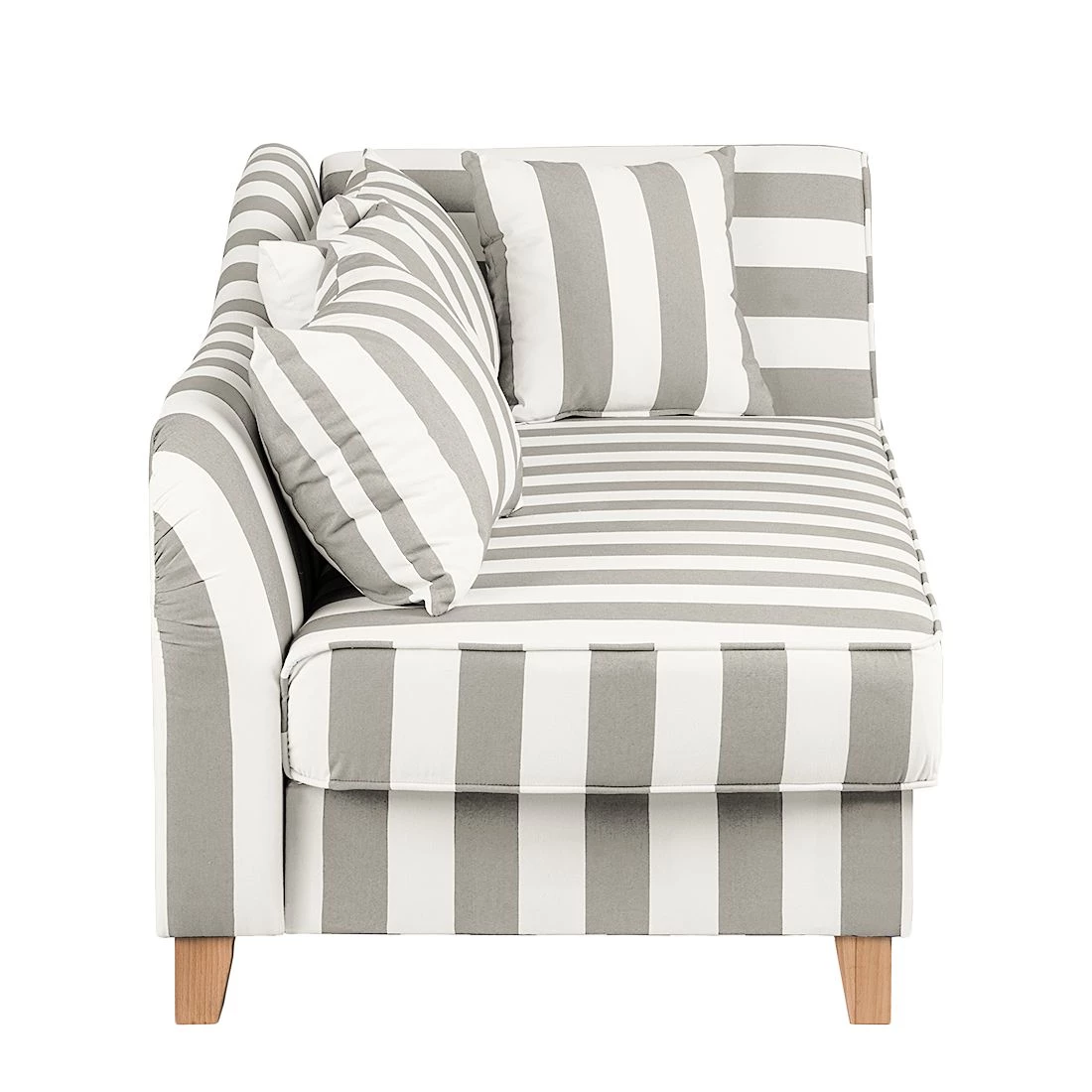 Maison Belfort Récamière Revel I - Gris - Accoudoir monté à droite (vu de face) 7 Maison Belfort Récamière Revel I - Gris - Accoudoir monté à droite (vu de face) – Image 7