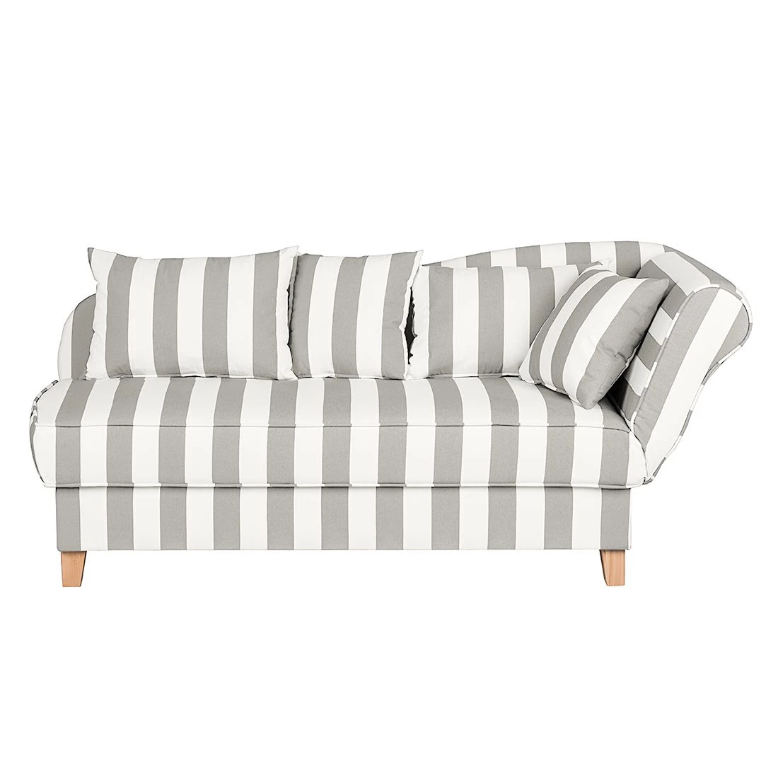 Maison Belfort Récamière Revel I - Gris - Accoudoir monté à droite (vu de face) 5 Maison Belfort Récamière Revel I - Gris - Accoudoir monté à droite (vu de face) – Image 5