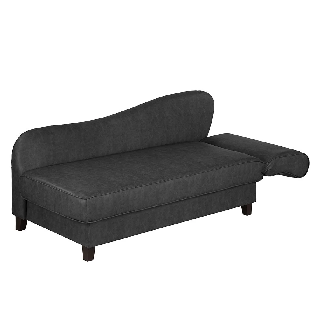 Maison Belfort Méridienne Revel - Anthracite - Accoudoir monté à droite (vu de face) 4 Maison Belfort Méridienne Revel - Anthracite - Accoudoir monté à droite (vu de face) – Image 4