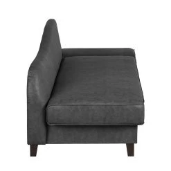 Maison Belfort Méridienne Revel - Anthracite - Accoudoir monté à droite (vu de face) 21 Maison Belfort Méridienne Revel - Anthracite - Accoudoir monté à droite (vu de face) -Canapés Soldes Magasin recamiere revel kunstleder armlehne davorstehend rechts anthrazit 2234742