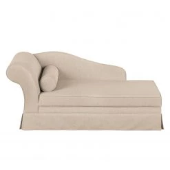 Maison Belfort Dormeuse Summer Romance - Cappuccino - Accoudoir monté à gauche (vu de face) -Canapés Soldes Magasin recamiere summer romance webstoff armlehne davorstehend links cappuccino 3430913