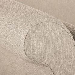 Maison Belfort Dormeuse Summer Romance - Cappuccino - Accoudoir monté à gauche (vu de face) -Canapés Soldes Magasin recamiere summer romance webstoff armlehne davorstehend links cappuccino 3430949