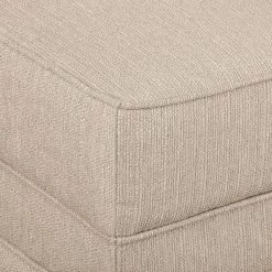 Maison Belfort Dormeuse Summer Romance - Cappuccino - Accoudoir monté à gauche (vu de face) -Canapés Soldes Magasin recamiere summer romance webstoff armlehne davorstehend links cappuccino 3430969