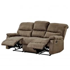 Modoform Canapé de relaxation Donnes (3 places) - Microfibre - Marron clair 7 Modoform Canapé de relaxation Donnes (3 places) - Microfibre - Marron clair -Canapés Soldes Magasin relaxsofa donnes 3 sitzer microfaser hellbraun 4471572