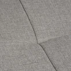 Roomscape Canapé d'angle Tosya - Cuir synthétique taupe / Tissu structuré gris - Méridienne à droite (vue de face) -Canapés Soldes Magasin ropez diva ecke 2014 04 10 1 389217