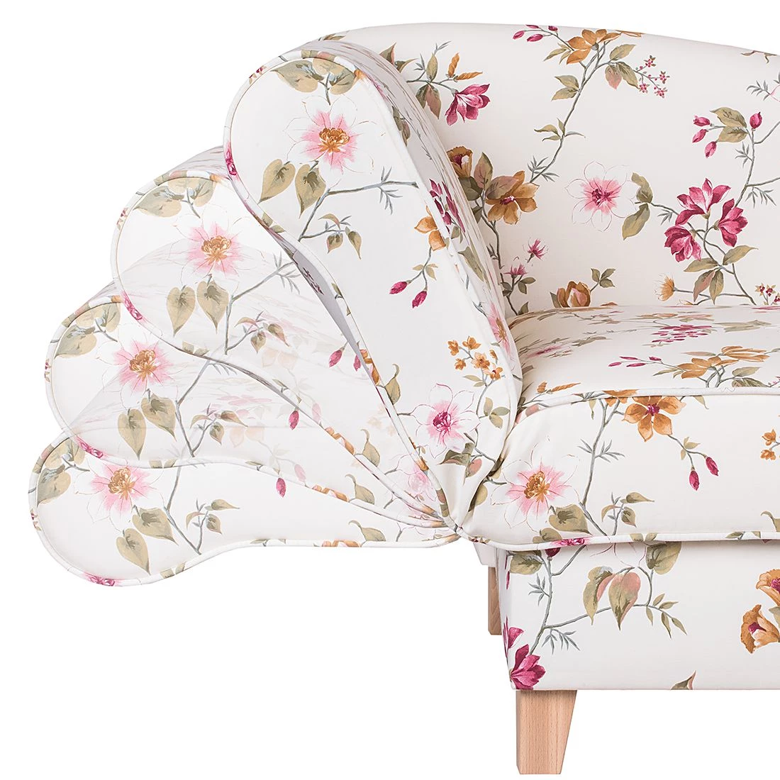 Maison Belfort Récamière Revel II - Crème - Accoudoir monté à gauche (vu de face) 14 Maison Belfort Récamière Revel II - Crème - Accoudoir monté à gauche (vu de face) – Image 14