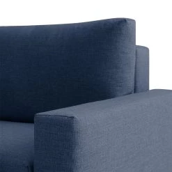 Chillout by Franz Fertig Canapé convertible Aura - Bleu - Largeur : 176 cm -Canapés Soldes Magasin schlafsofa aura webstoff blau 176 cm 1372822