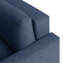 Chillout by Franz Fertig Canapé convertible Aura - Bleu - Largeur : 176 cm -Canapés Soldes Magasin schlafsofa aura webstoff blau 176 cm 1372826